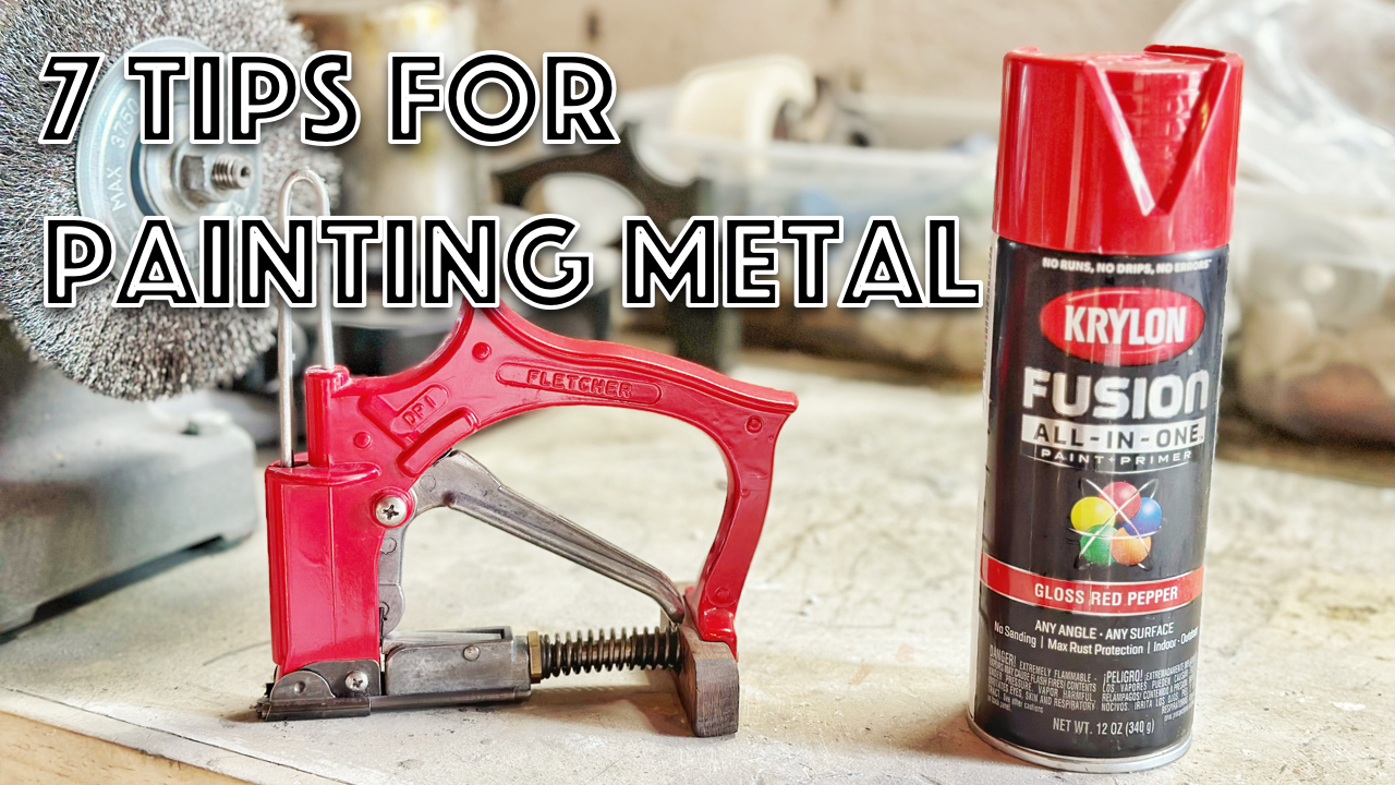 7 Tips For Painting Metal - The Craftsman Blog